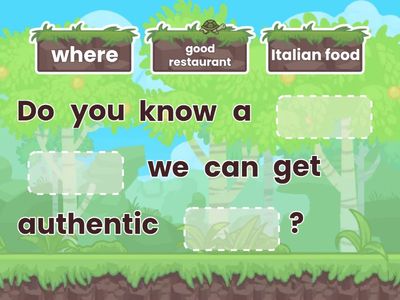 Where - to add information about a place