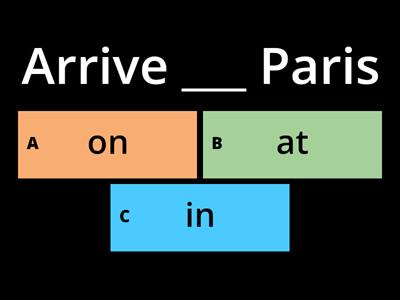 10. Pre-intermediate: Verbs + prepositions