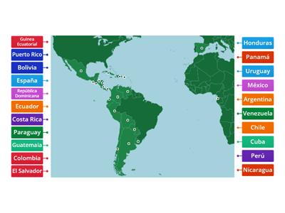 Español 5-6: 2022 -Spanish speaking countries 