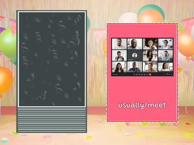 Speaking cards (Present simple: Adverbs of frequency)