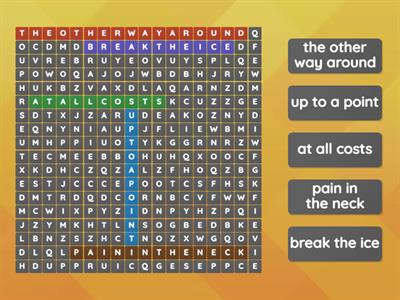 Upper-Intermediate Idioms.