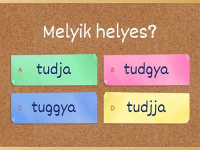 Felszólítò mòd helyesírás