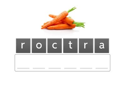  Vegetables spelling