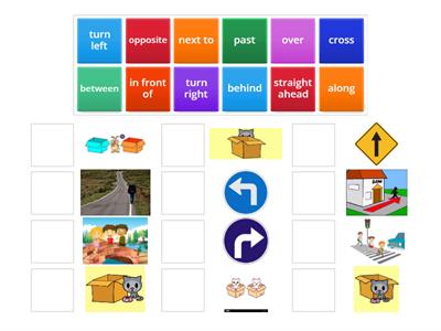 Prepositions of place and movement