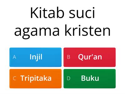 PPKN - Agama , kitab suci dan tempat ibadah