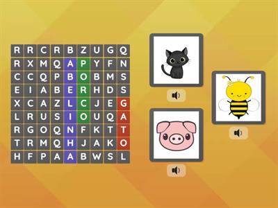 CAÇA PALAVRA [primeiro ano]