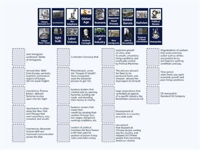 Gilded Age - Match Up