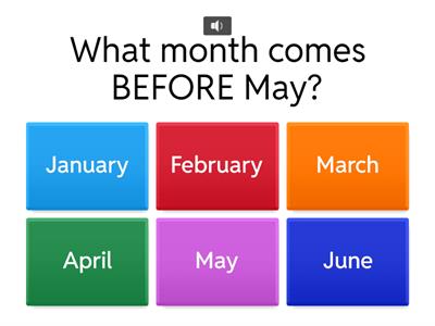 REVISON:  Months of the year (2)