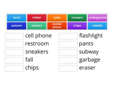 British and American English