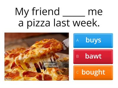 Irregular verbs(past simple)