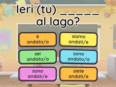 Passato Prossimo con Essere