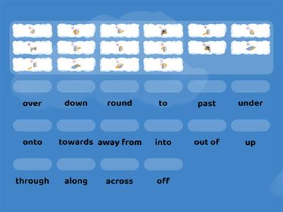 Solutions Elementary 6E prepositions of movement