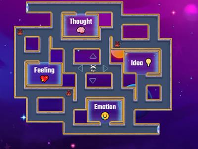 Maze Chase: Thoughts vs. Feelings