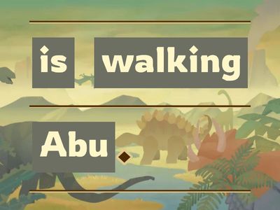 Rearrange the words and write sentences.