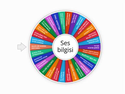  Ses bilgisi