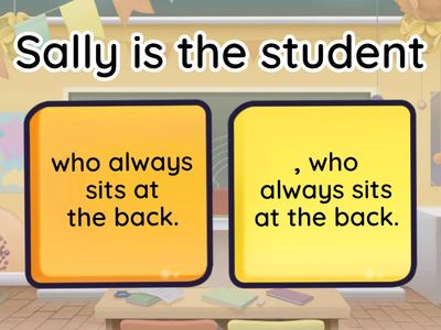 Defining & Non-defining relative clauses