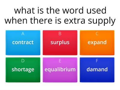 economics quizzzz