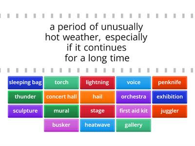 EO3 Unit 1-4 Vocabulary revision