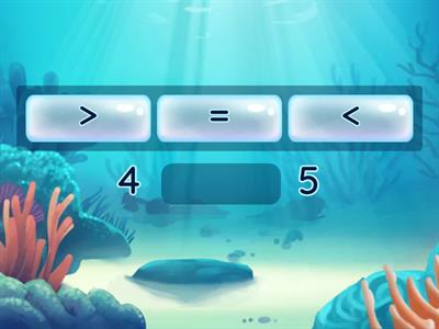 Знаки сравнения. Больше, меньше, равно