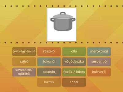 konyhai eszközök