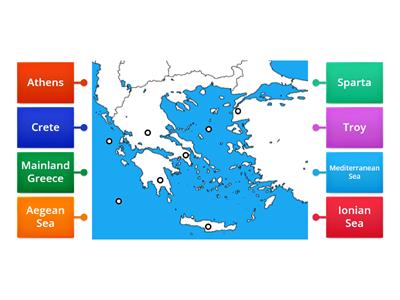 Ancient Greece Map