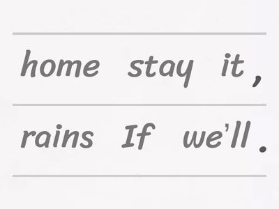 7A I2 First Conditional 