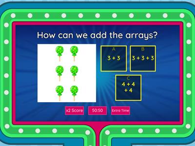 Arrays and  Repeated Addition