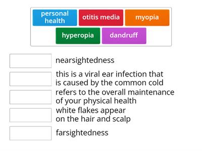 HEALTH 6 (HEALTH PROBLEMS)