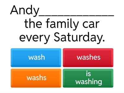 Englisch: Present Simple 2