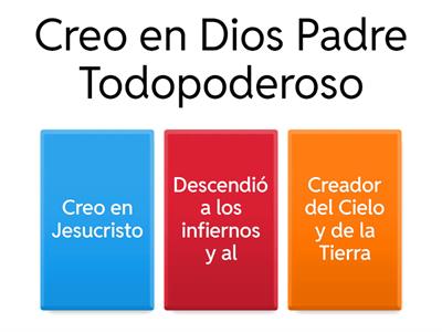 Credo Repaso