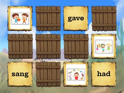 Past simple- irregular verbs