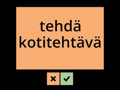 Tee tekeminen-muoto (verbaalisubstantiivi). Esim. kävellä metsässä = metsässä käveleminen