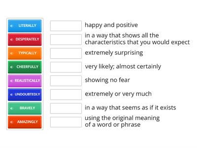 SO B1+ 3.1 Adverbs. Vocabulary