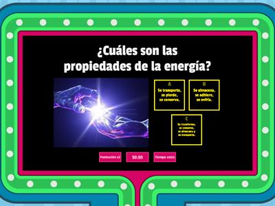 Propiedades de la energía