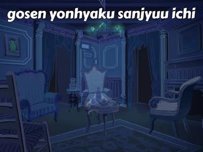 Nombor dalam bahasa Jepun (1000-9999) - Set 1