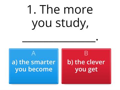 Level 7 - Double comparatives.