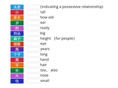 Lesson 5 & 6 Vocabulary
