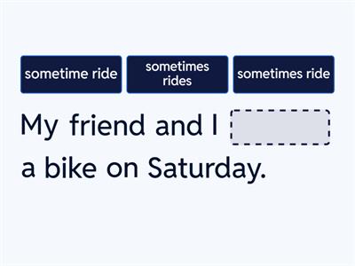 always, often, usually, sometimes, never - position, adverbs of frequency