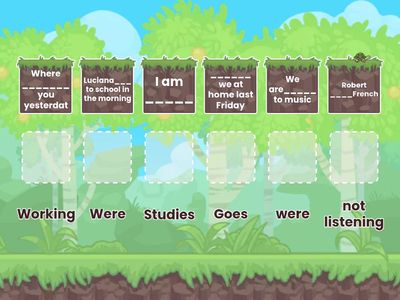 Une(present simple, present continuous, simple past)