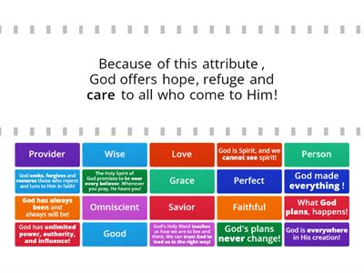 God's Attributes!