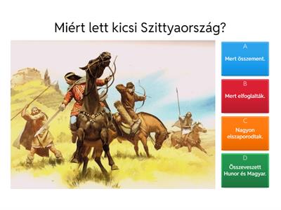 A hunok hazát keresnek 