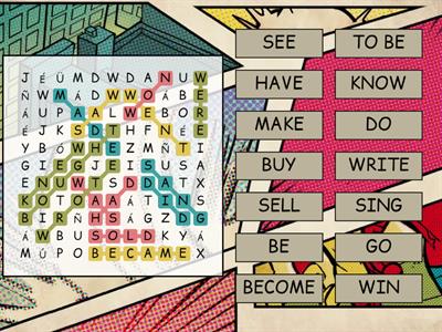 Irregular verbs