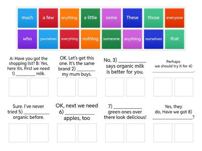 Pronouns-Quantifiers
