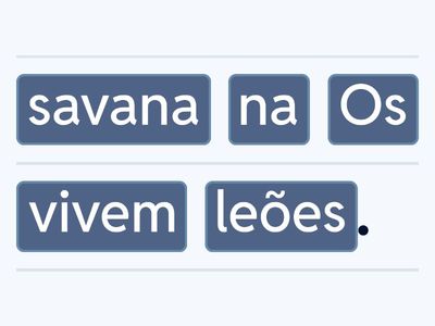 DESEMBARALHANDO AS FRASES 