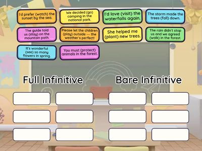 Full Blast 9_Module 5_ Full Infinitive or  Bare Infinitive 