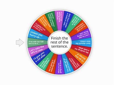 FCE I3-I4 M3 Unit 8 Future time clauses - Finish the sentence