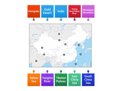 Unit 6: Ancient China Map