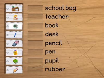 School objects