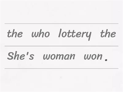 Defining Relative Clauses - Revision