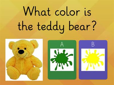 What color is it? - Colors and toys